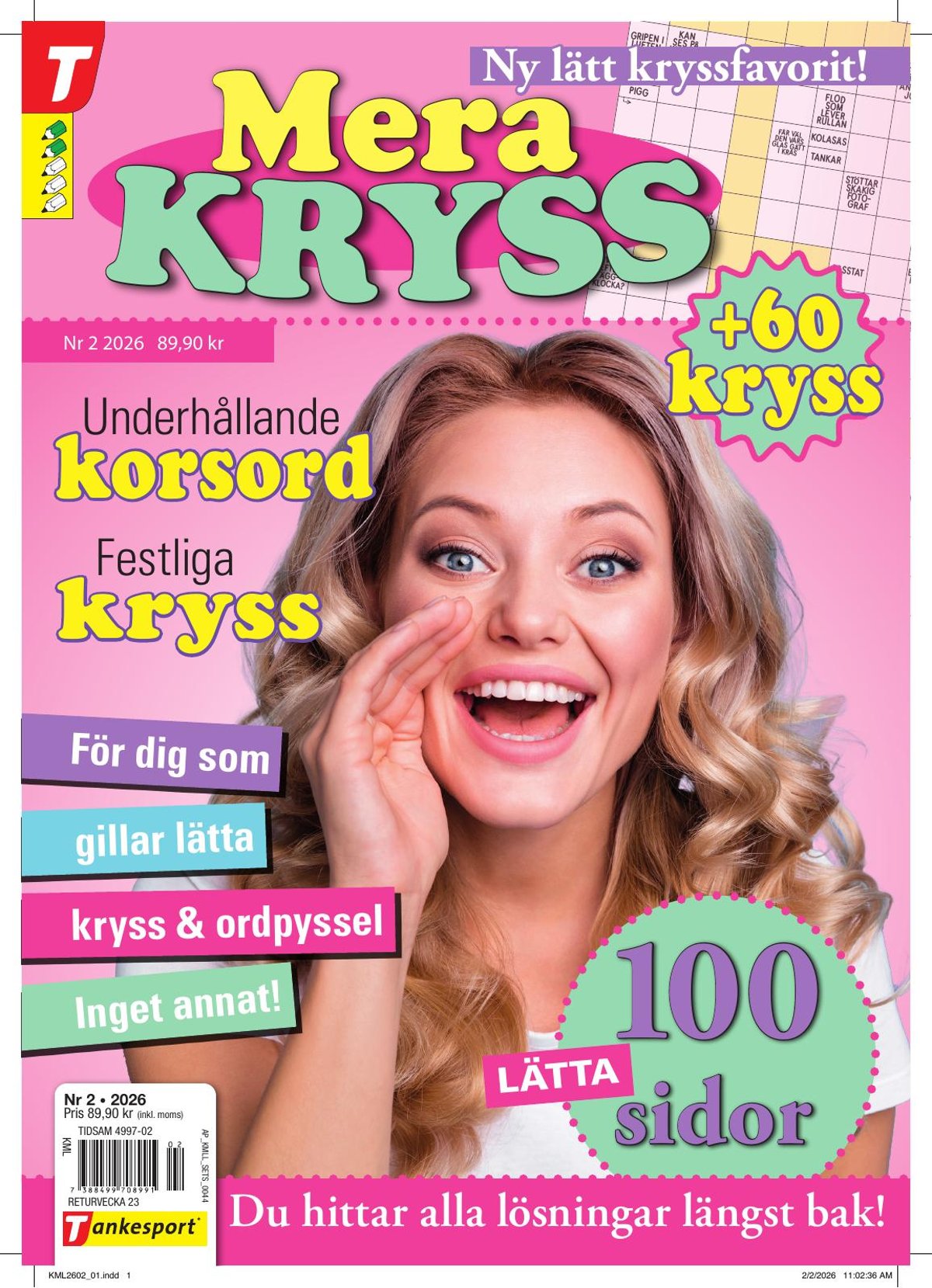 Mera Kryss nr 2602