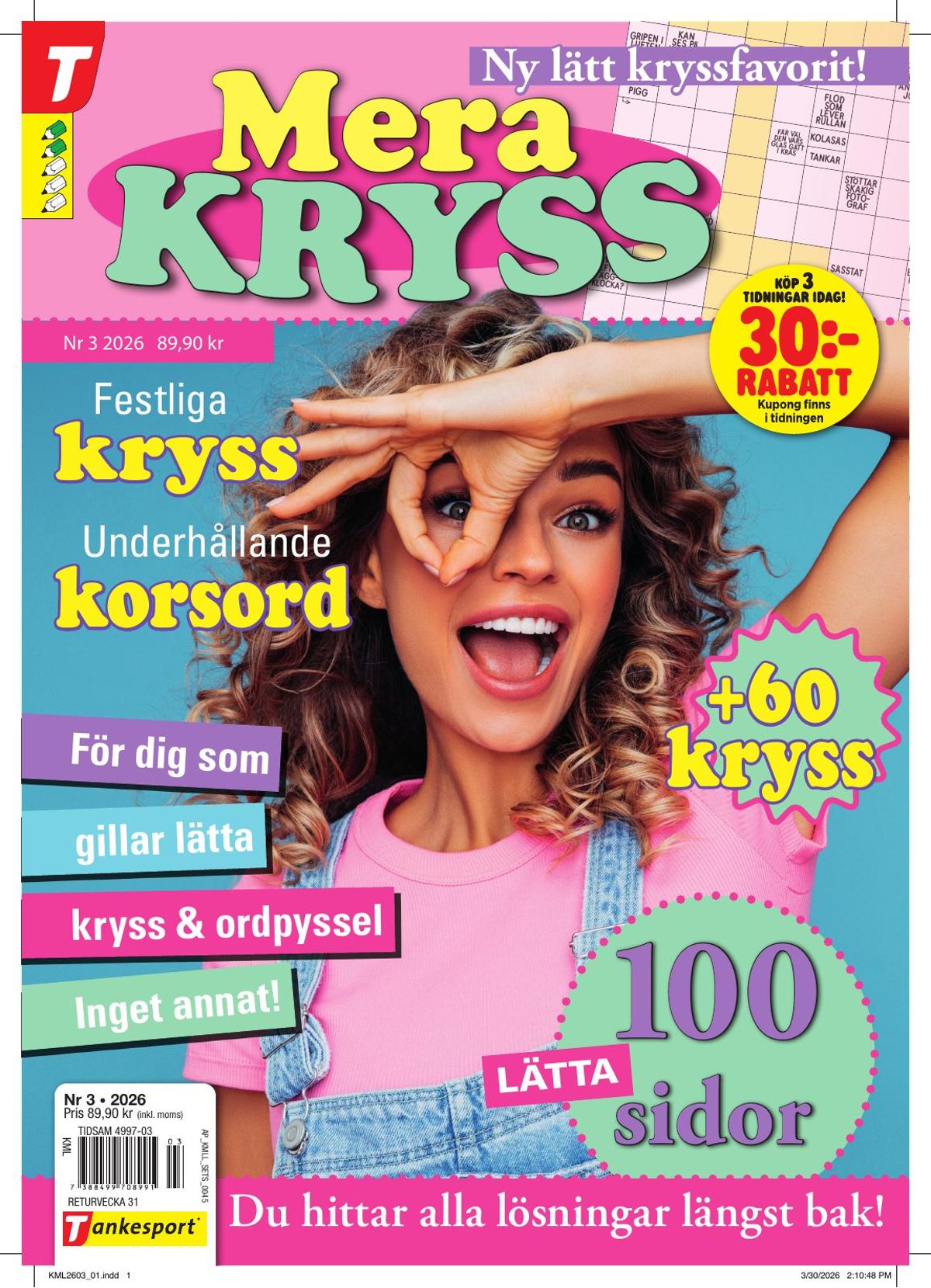 Mera Kryss nr 2603