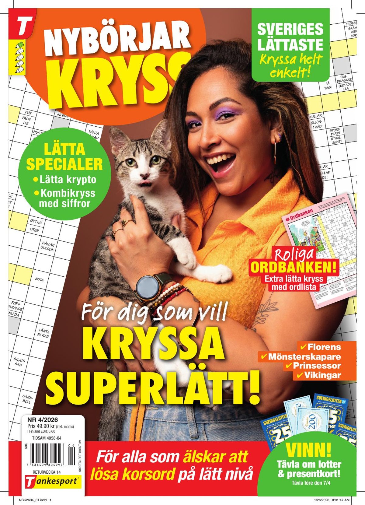 Nybörjarkryss nr 2604