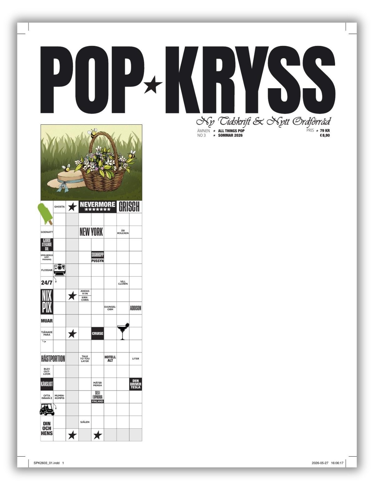 PopKryss nr 2603