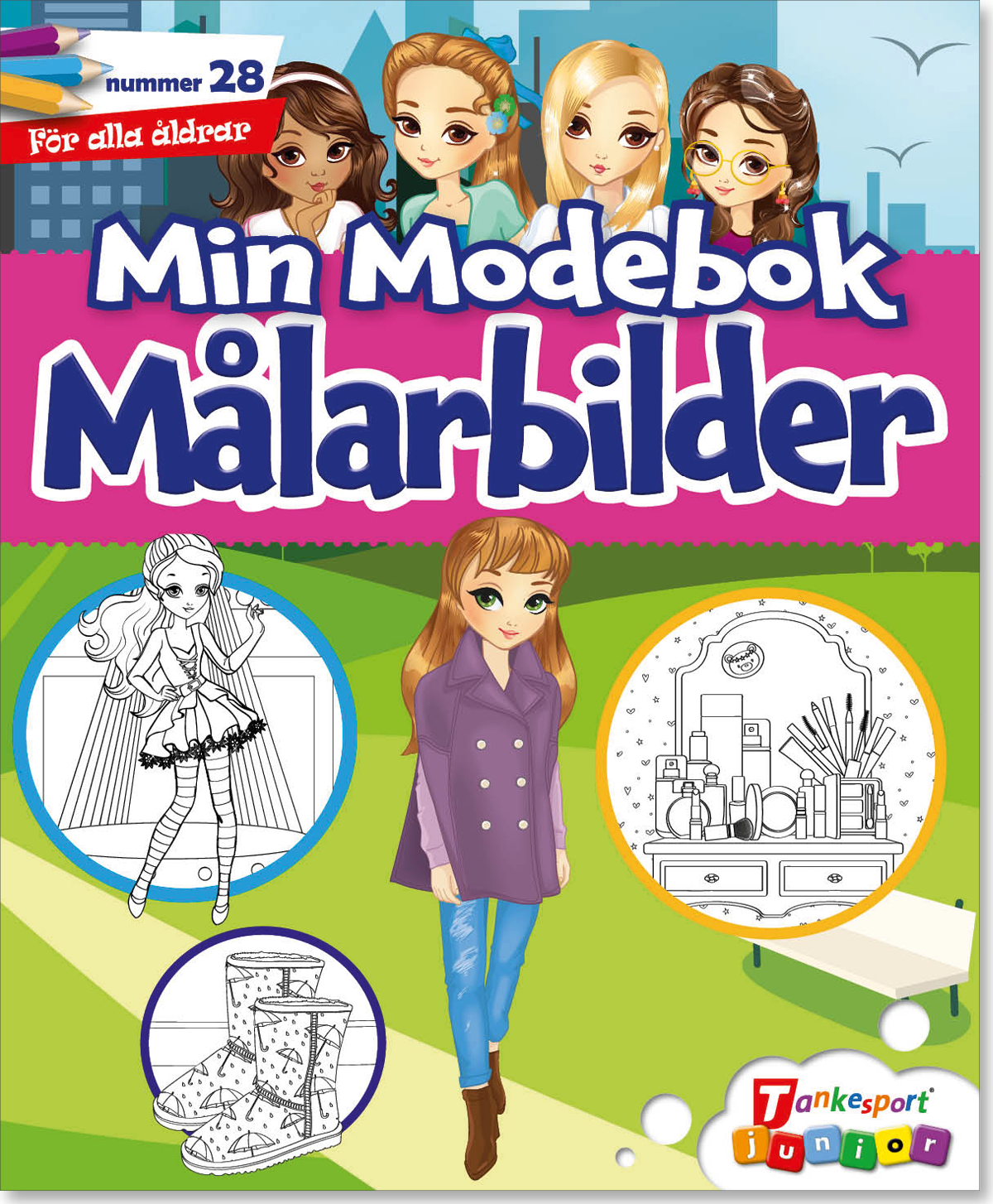 Min modebok målarbilder nr 28