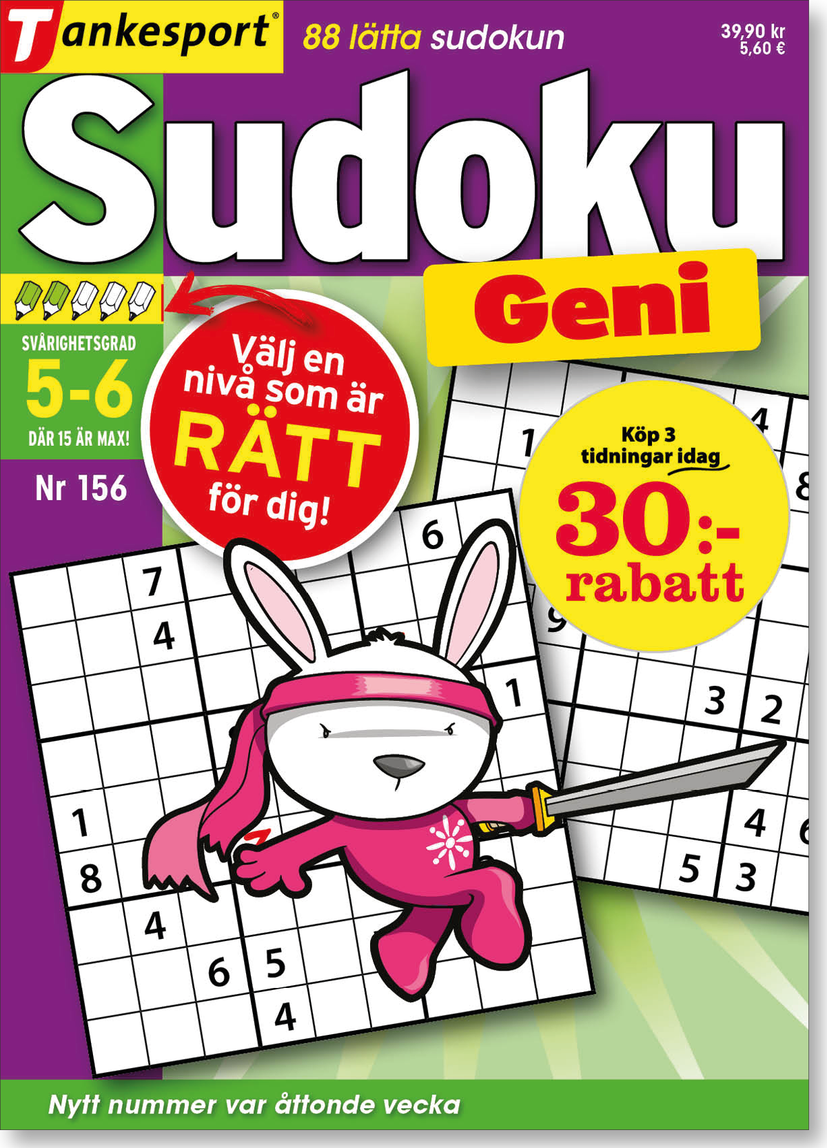 SUDOKU GENI nr 156