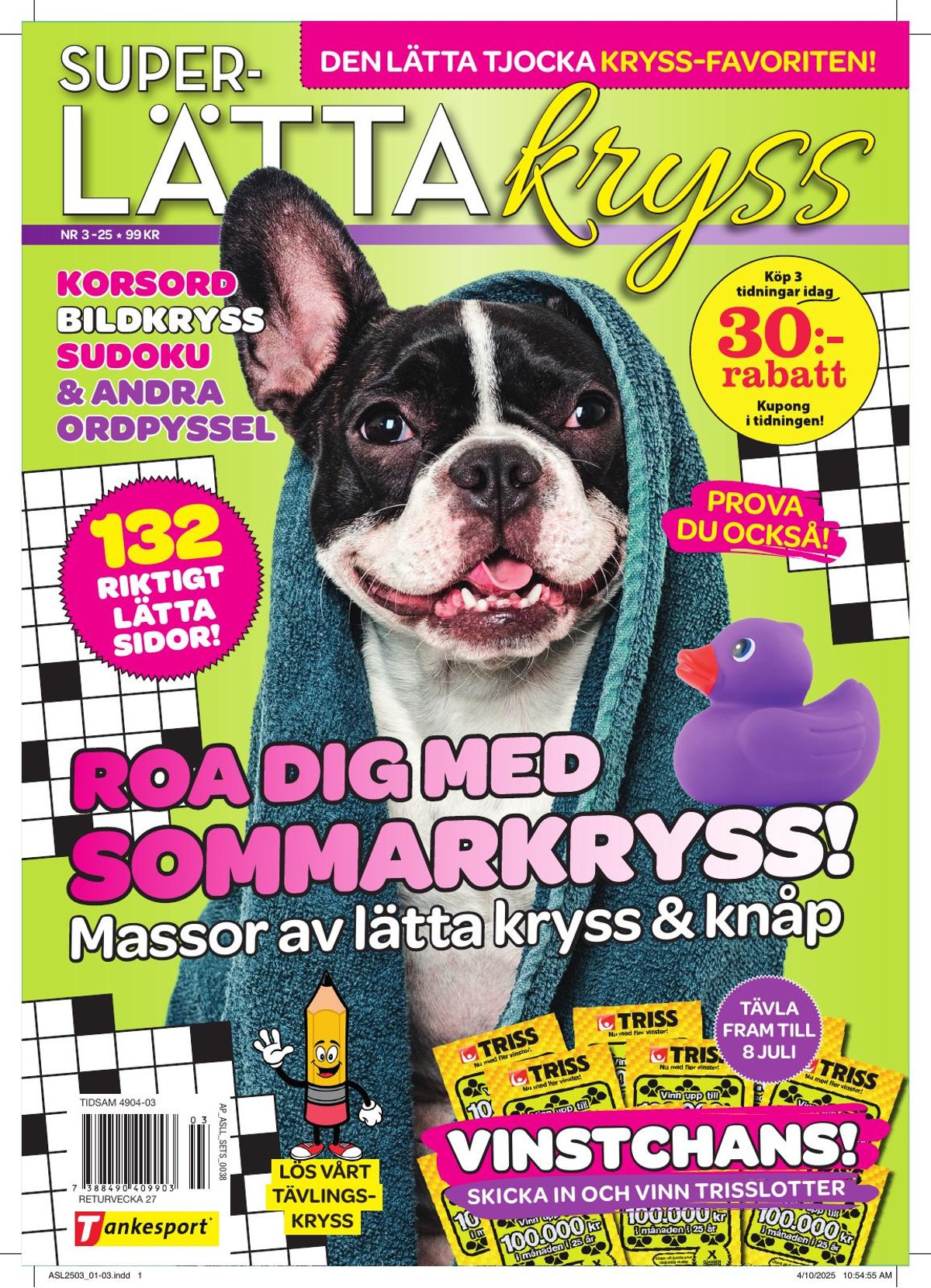 SuperLätta Kryss nr 2503