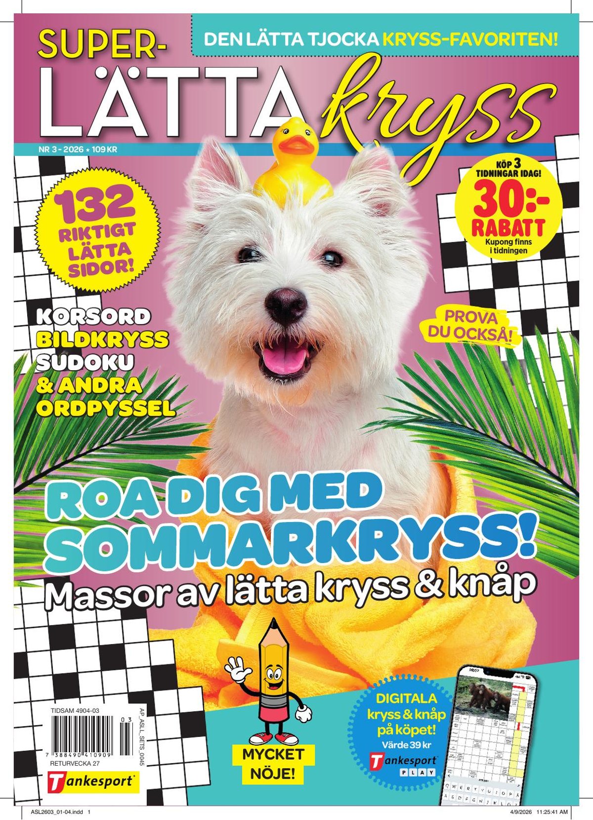 SuperLätta Kryss nr 2603