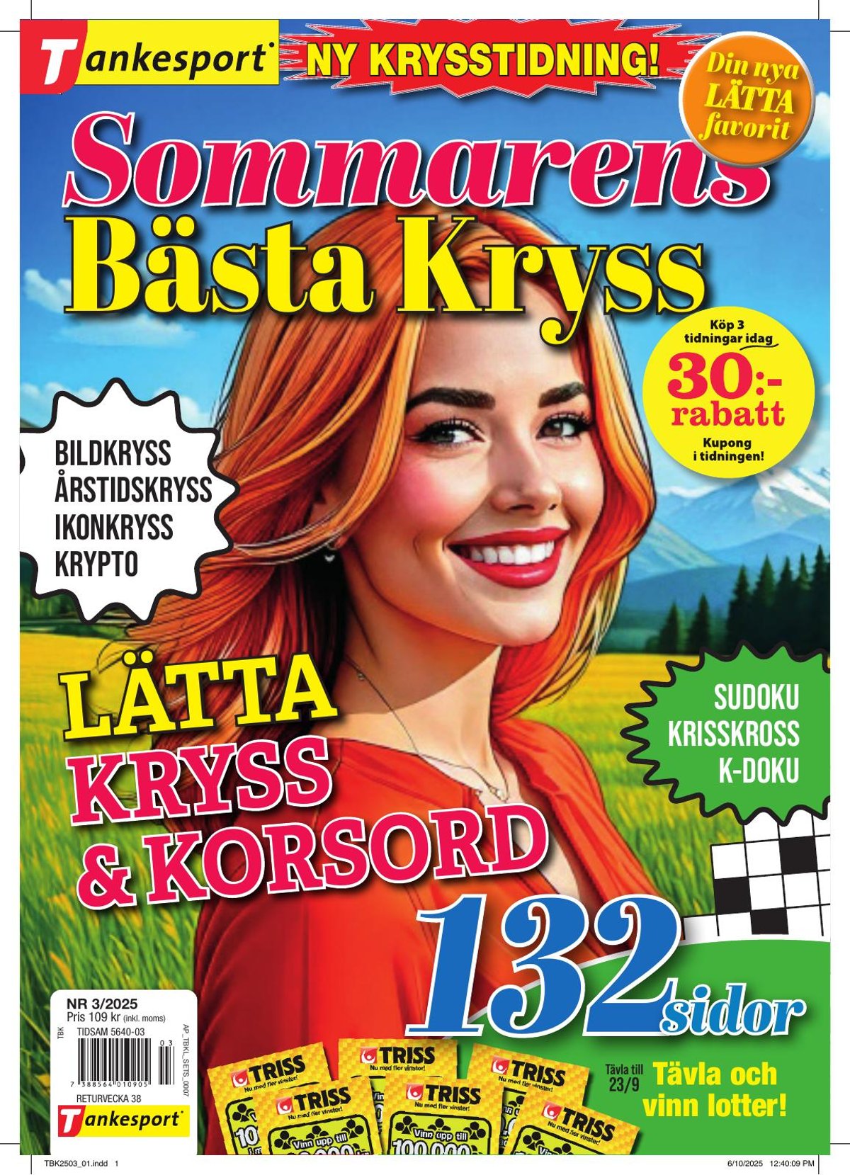 Tankesports Bästa Kryss nr 2503