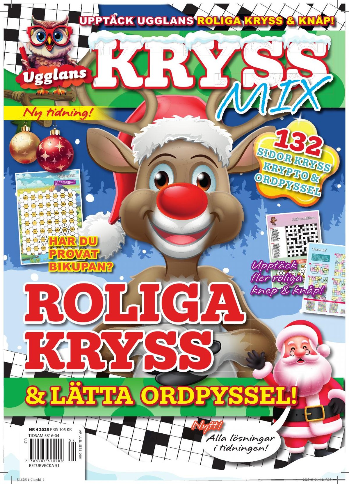 Ugglans Kryssmix nr 2504