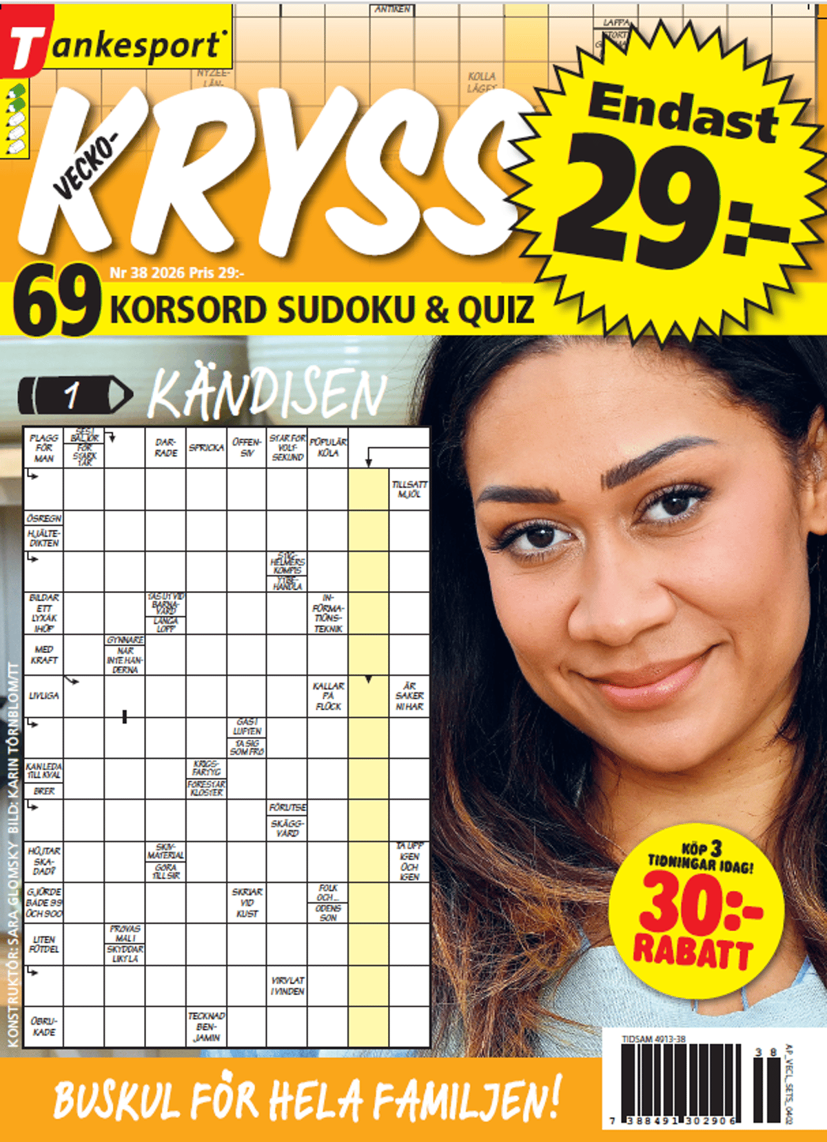 Veckokryss nr 2638
