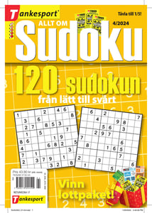 Allt om Sudoku - nr 4
