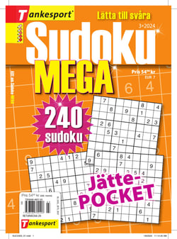 Allt om Sudoku Mega - nr 3