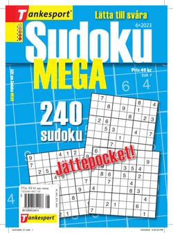 Allt om Sudoku Mega - nr 6