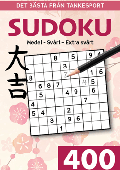 Sudoku: mellan, svårt, extra svårt. Det bästa från Tankesport 