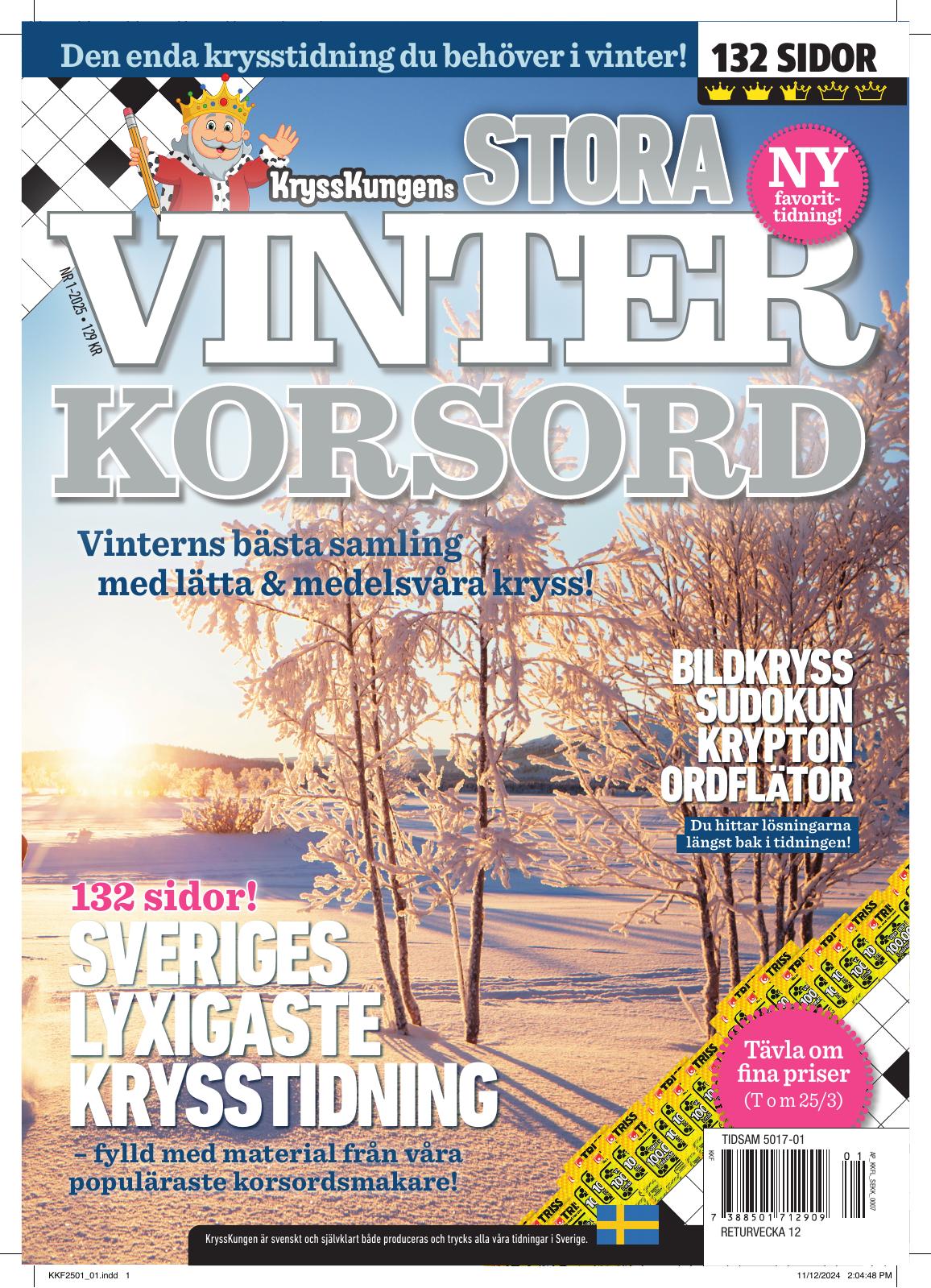 Stora Korsord nr 2501