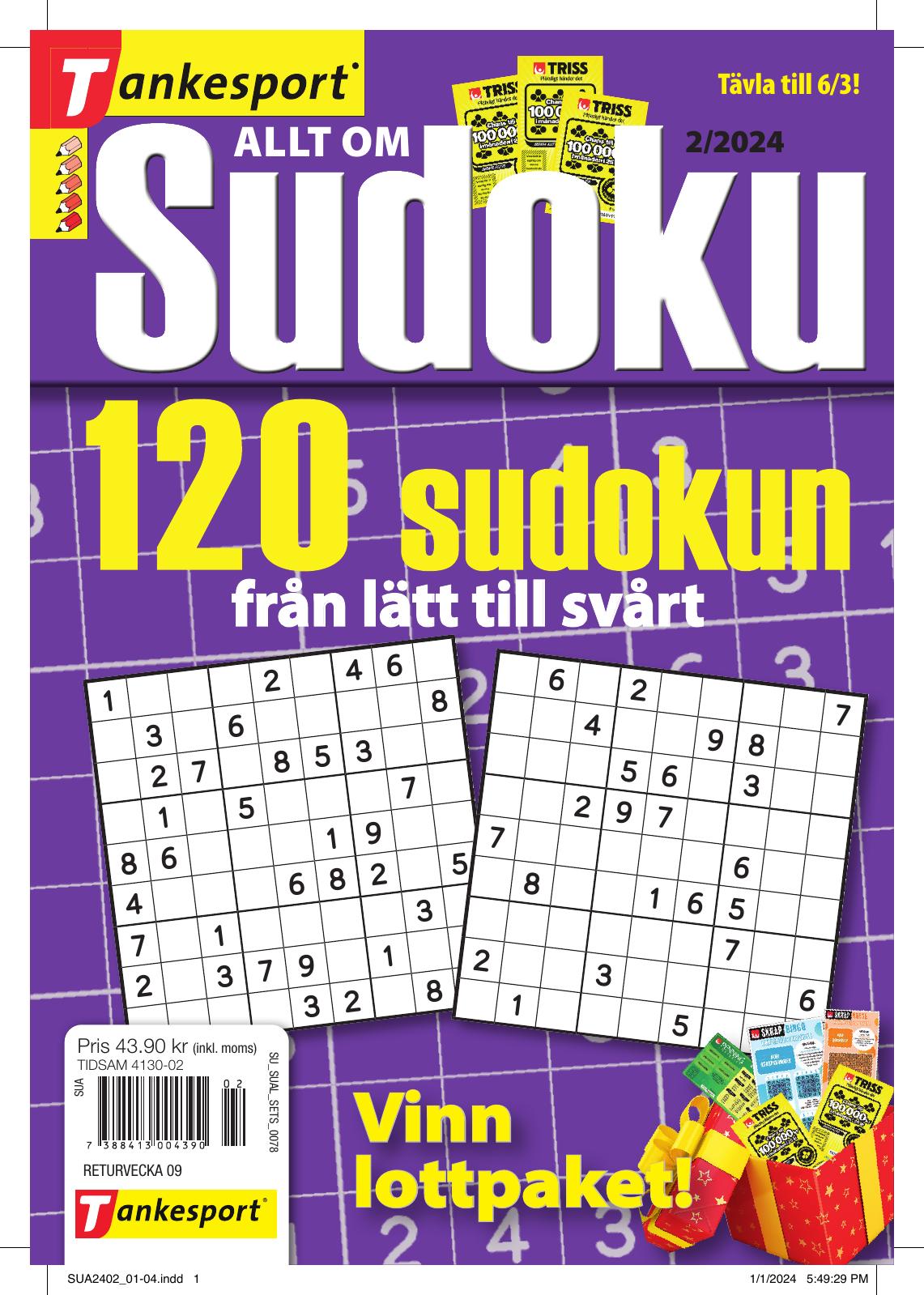 Allt om Sudoku - nr 2
