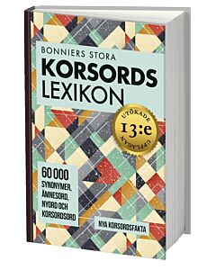 Bonniers Stora Korsordslexikon 13:e upplagan