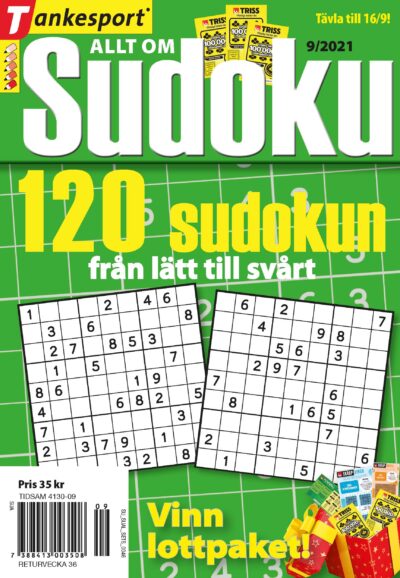 Tävla I Allt om Sudoku