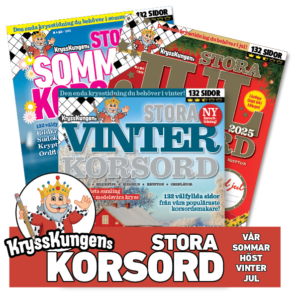 Stora korsord Tävla Stora korsord